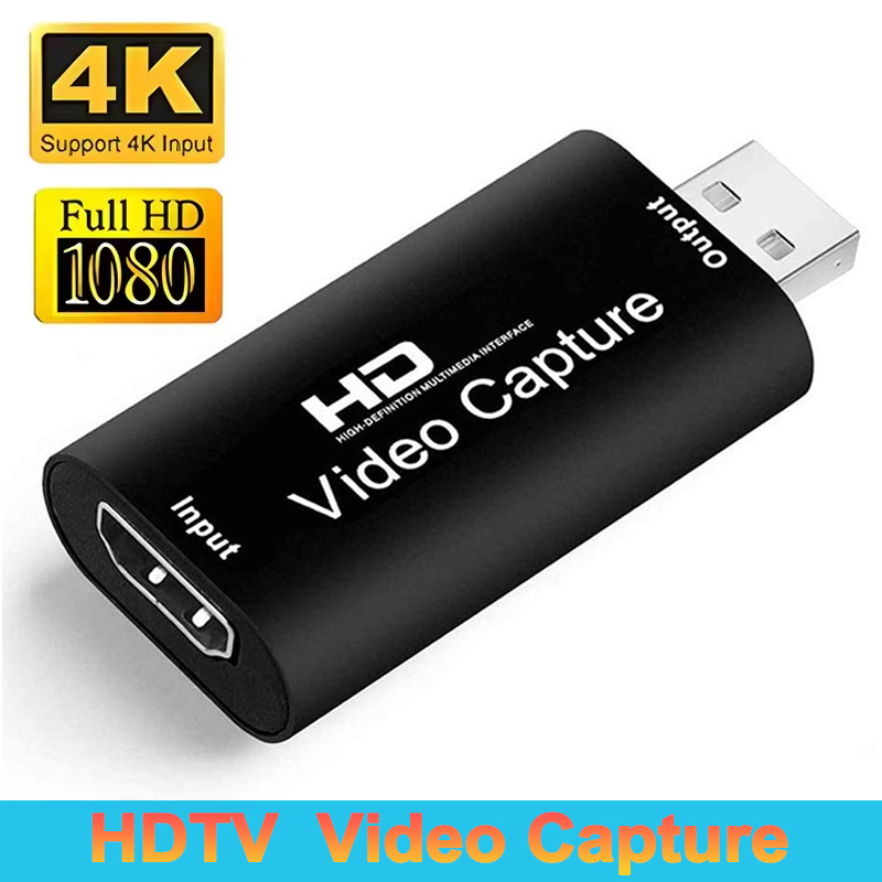 Capture Card 4K Hdmi - Tarjeta de captura de vídeo USB