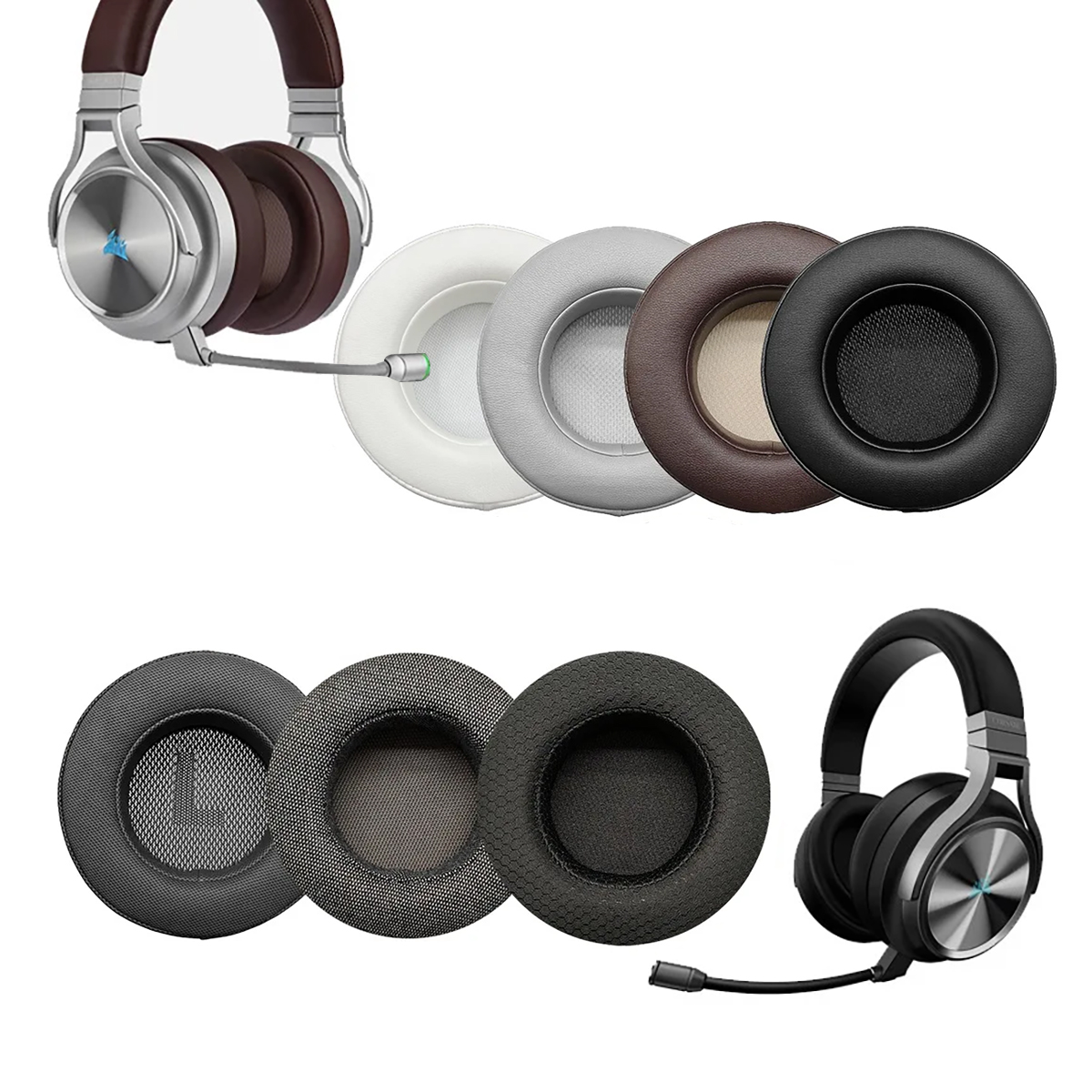 Esports Wireless Gaming Headset - 【Nuevo】Almohadillas de repuesto de espuma para