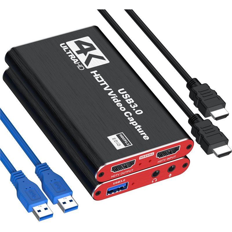 Capture Card 4K Hdmi - Tarjeta de Captura de Video USB