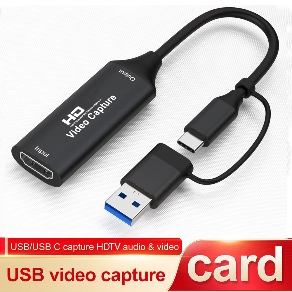 Capture Card 4K Hdmi - Tarjeta de captura de vídeo USB