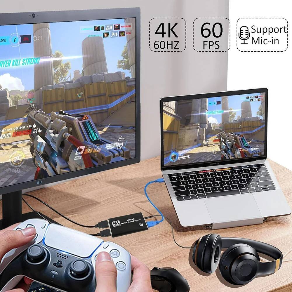 Tarjeta de captura de vídeo 4K - Capture Card 4K Hdmi reseña y precio