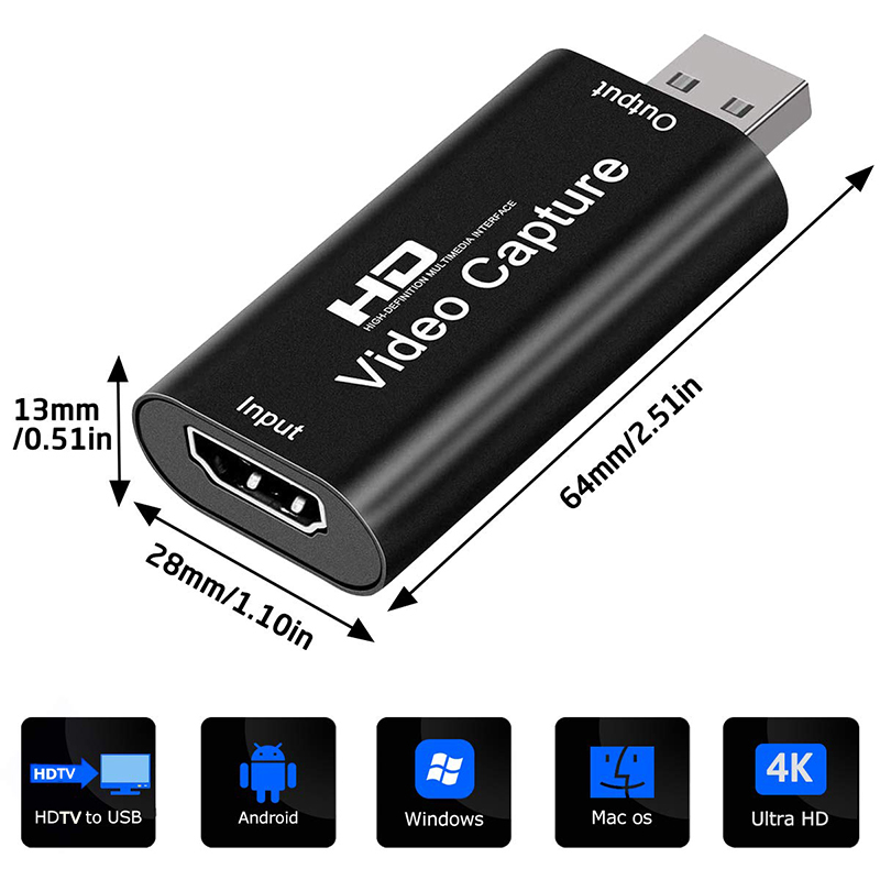 Tarjeta de captura de vídeo US - Capture Card 4K Hdmi reseña y precio