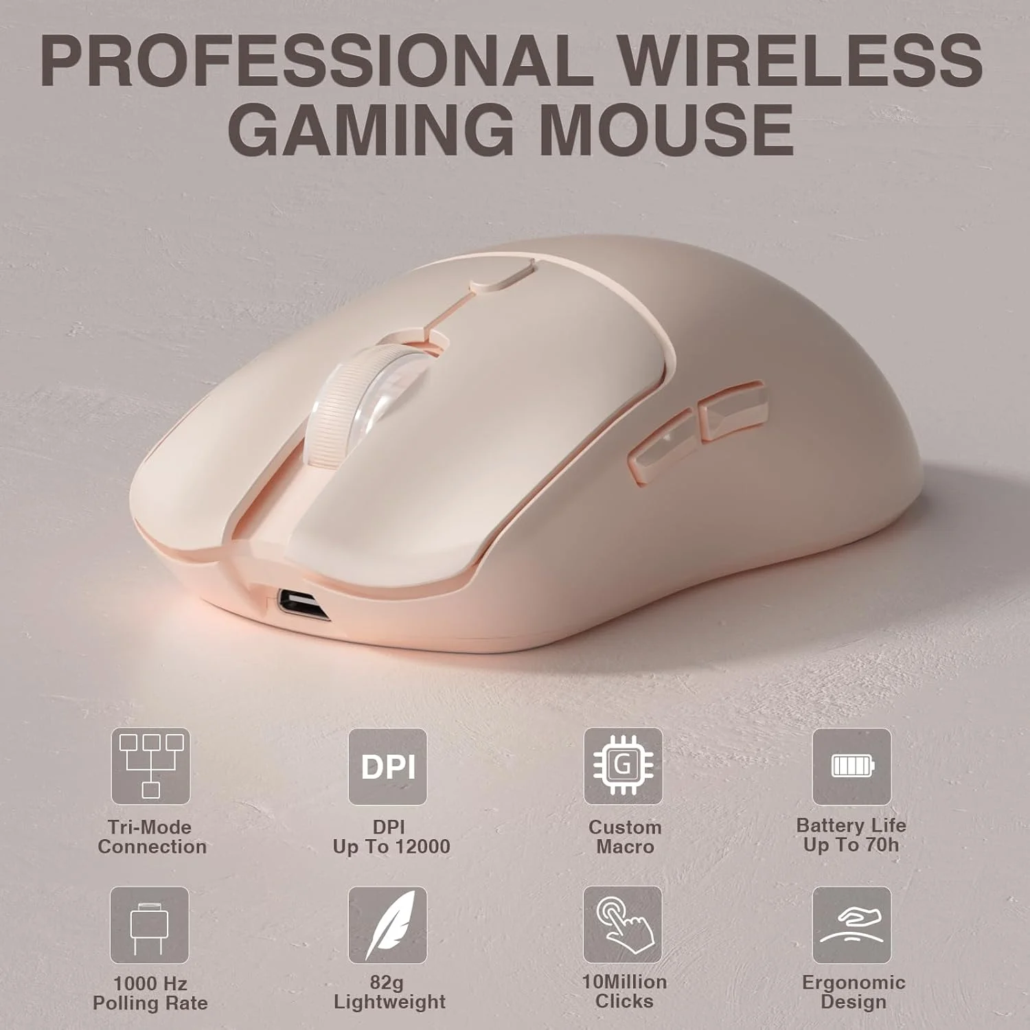 Ratón Inalámbrico para Juegos  - Esports Gaming Mouse Wireless reseña y precio
