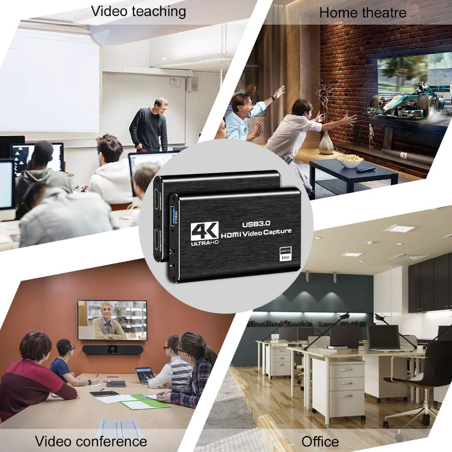 Tarjeta de captura de vídeo 4K - Capture Card 4K Hdmi reseña y precio