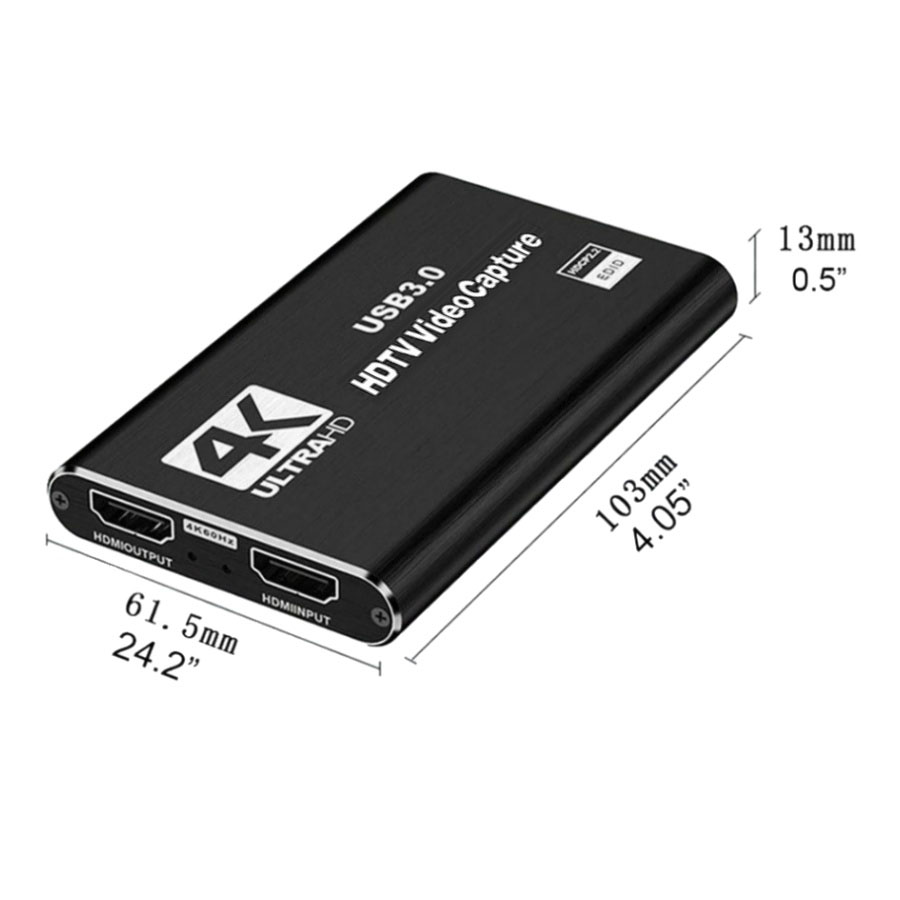 Tarjeta de captura de vídeo 4K - Capture Card 4K Hdmi reseña y precio