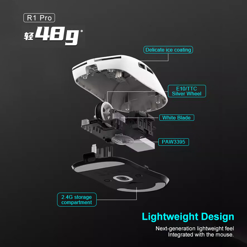 Mouse Inalámbrico para Juegos  - Esports Gaming Mouse Wireless reseña y precio