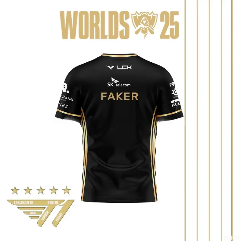 Camiseta de Esports Faker Jers - Esports Gaming World reseña y precio